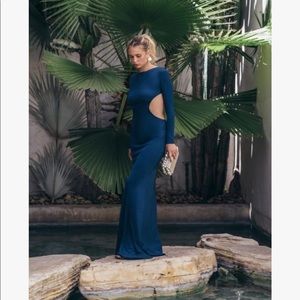 Cult Gaia Backless Gown